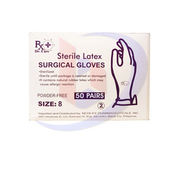Sterile surgical gloves 8.0